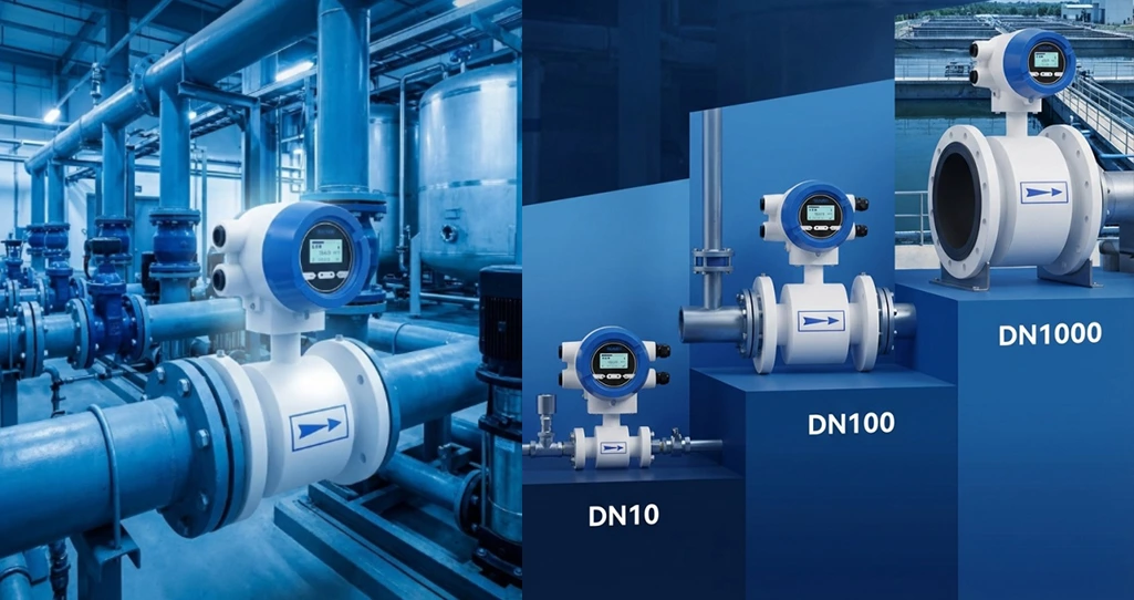 FK-LDG-G Large-diameter Electromagnetic Flow Meter