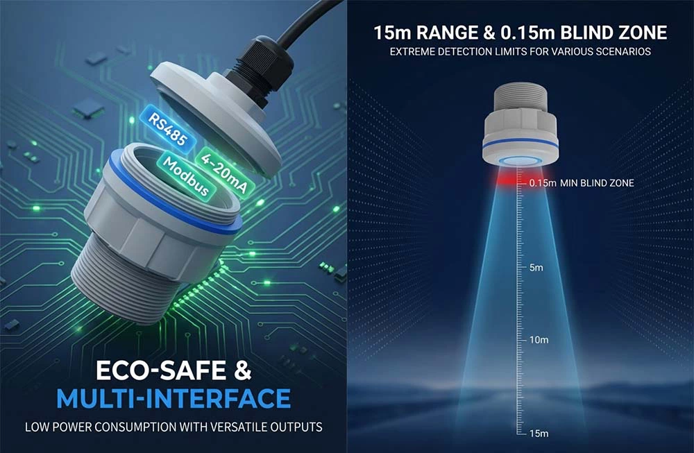 FK-WSR201 60G Radar Level Transmitter