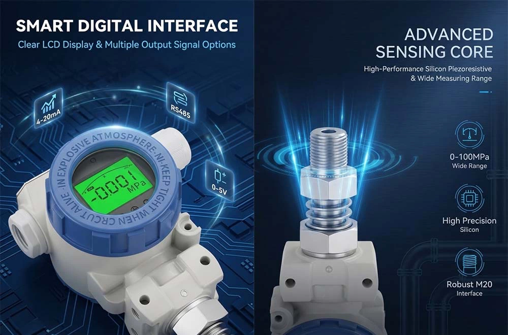 FK-PX400-G 2088 Housing High-Temperature Digital Pressure Transmitter