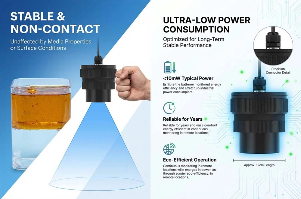 FK-RP-E Low Power Ultrasonic Level Transmitter