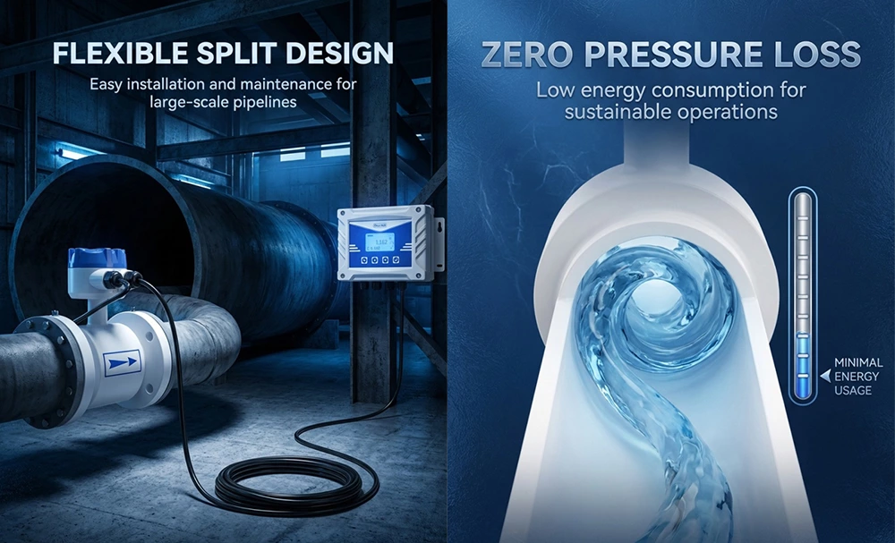 FK-LDG-A100 Remote type electromagnetic Flow Meter