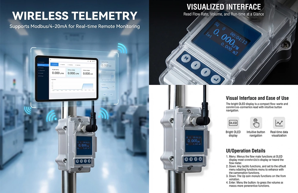 FK-X3 Clamp-on Ultrasonic Flow Meter