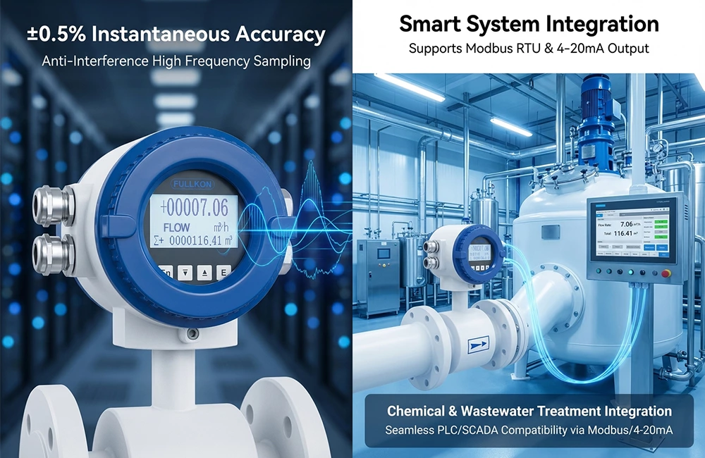 FK-FMC410 Slurry Type Electromagnetic Flow Meter