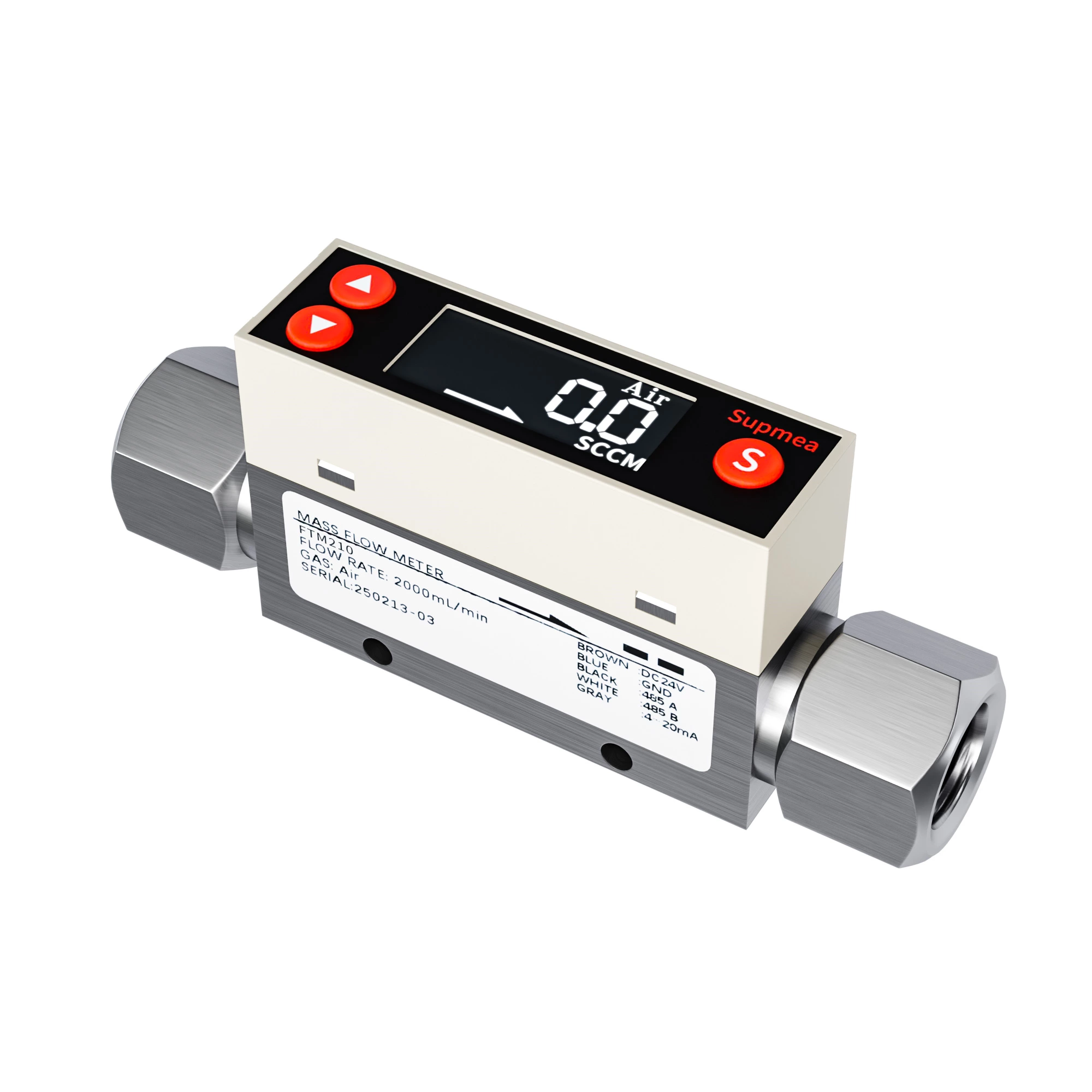 FK-FTM210 Micro Gas Mass Flow Meter for Precise Gas Mass Flow Measurement
